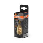 Osram / Ledvance LED Filament Spiral Vintage 1906 Edison ST klar 320° 2,8-25W/822 extra warmweiß 250lm E14 220-240V dimmbar – Verpackung 2