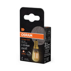 Osram / Ledvance LED Filament Vintage 1906 Special T26 klar 320° 2,8-25W/822 extra warmweiß 250lm E14 220-240V dimmbar – Verpackung 2