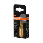 Osram / Ledvance LED Filament Vintage 1906 Special T26 klar 320° 4,8-40W/822 extra warmweiß 470lm E14 220-240V dimmbar – Verpackung 2