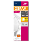 Osram LED Value Classic B 5,5-40W/827 E14 470lm warmweiß nicht dimmbar – Verpackung