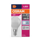 Osram LED Value Classic P 5,5-40W/840 E14 470lm matt kaltweiß nicht dimmbar – Verpackung
