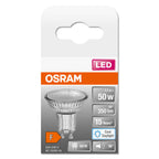 Osram LED Star PAR16 4,3-50W/865 GU10 36° 350lm tageslichtweiß nicht dimmbar – Verpackung