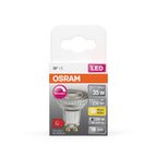 Osram / Ledvance LED Superstar matt 36° 3,4-35W/927 warmweiß 230lm GU10 220-240V dimmbar – Verpackung