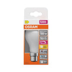 Osram LED Filament Superstar+ Classic A matt 300° 11-100W/927 warmweiß 1521lm B22d 220-240V dimmbar – Verpackung