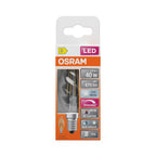 Osram LED Filament Superstar+ Kerze BW klar gedreht 300° 3,4-40W/940 neutralweiß 470lm E14 220-240V dimmbar – Verpackung