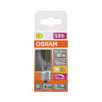 Osram LED Filament Superstar+ Tropfen P klar 300° 3,4-40W/927 warmweiß 470lm E27 220-240V dimmbar – Verpackung