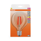 Osram LED Filament Superstar+ Globe G125 klar 300° 11-100W/927 warmweiß 1521lm E27 220-240V dimmbar – Verpackung