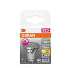 Osram LED Superstar+ Reflektor PAR16 36° 4,7-50W/927 warmweiß 350lm GU10 220-240V dimmbar – Verpackung