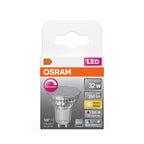 Osram LED Superstar+ Reflektor PAR16 120° 4,1-32W/927 warmweiß 350lm GU10 220-240V dimmbar – Verpackung