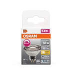 Osram LED Superstar+ Reflektor MR16 36° 8-50W/927 warmweiß 621lm GU5.3 12V dimmbar – Verpackung