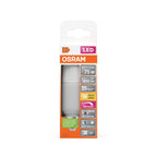 Osram LED Superstar+ Stick matt 200° 11-75 W/927 warmweiß 1000lm E27 220-240V dimmbar – Verpackung