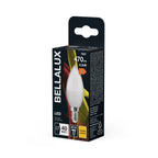 Osram LED Bellalux Classic B 5-40W/827 E14 470lm warmweiß nicht dimmbar matt 220° – Verpackung 2