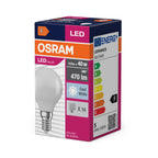 Osram LED Value Classic P 5,5-40W/840 E14 470lm matt kaltweiß nicht dimmbar – Verpackung 2