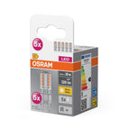 Osram LED Base 300° Pin 2,6-30W/827 warmweiß 320lm G9 220-240V 5er Blister – Verpackung 2