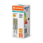 Osram / Ledvance LED Pin klar 320° Performance 4,5-48W/827 warmweiß 600lm G9 220-240V – Verpackung 2