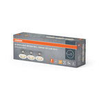 Osram LED Spotset 3-flammig – Verpackung, räumliche Ansicht