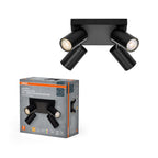 Osram LED Spot Octagon Plate 4-flammig – Produkt mit Verpackung