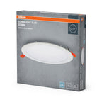 Osram LED Downlight Slim 225mm – Verpackung, räumliche Ansicht