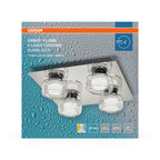 Osram LED Deckenleuchte Orbis Flame 4-flammig Click – Verpackung Vorderseite