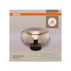 Osram Tischleuchte Decor Smoke Glass 1-flammig E27 – Verpackung Vorderseite