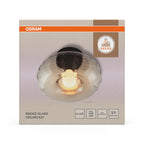 Osram Deckenleuchte Decor Smoke Glass 1-flammig E27 – Verpackung Vorderseite