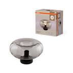 Osram Tischleuchte Decor Smoke Glass 1-flammig E27 – Produkt mit Verpackung