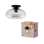 Osram Deckenleuchte Decor Smoke Glass 1-flammig E27 – Produkt mit Verpackung
