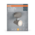 Osram LED Spot Pear 1-flammig – Verpackung Vorderseite