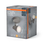 Osram LED Spot Pear 1-flammig – Verpackung, räumliche Ansicht