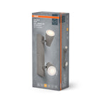 Osram LED Spot Pear 2-flammig – Verpackung, räumliche Ansicht