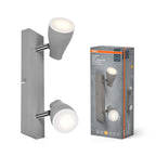 Osram LED Spot Pear 2-flammig – Produkt mit Verpackung