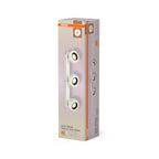 Osram LED Spot Decor Venus 3-flammig – Verpackung, räumliche Ansicht