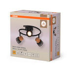 Osram LED Spot Decor Cork Spiral 3-flammig – Verpackung, räumliche Ansicht