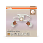 Osram LED Spot Decor Cork Spiral 3-flammig – Verpackung Vorderseite