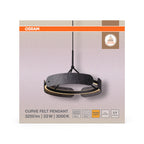 Osram LED Pendelleuchte Decor Curve Felt – Verpackung Vorderseite