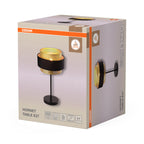 Osram Tischleuchte Decor Hornet 1-flammig E27 – Verpackung, räumliche Ansicht