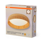 Osram LED Deckenleuchte Decor Bamboo Paper – Verpackung, räumliche Ansicht