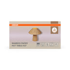 Osram Tischleuchte Decor Bamboo Paper Hut 1-flammig E27 – Verpackung Vorderseite