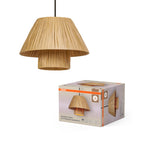 Osram Pendelleuchte Decor Bamboo Paper Hut 1-flammig E27 – Produkt mit Verpackung