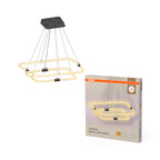 Osram LED Pendelleuchte Decor Tetragon 2-flammig Click – Produkt mit Verpackung