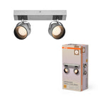 Osram LED Spot Decor Jupiter 2-flammig – Produkt mit Verpackung