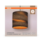 Osram Pendelleuchte Decor Cardboard Cylinder 1-flammig E27 – Verpackung Vorderseite