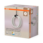 Osram LED Pendelleuchte Decor Circle 1-flammig PL Click – Verpackung, räumliche Ansicht