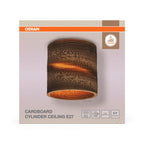Osram Deckenleuchte Decor Cardboard Cylinder 1-flammig E27 – Verpackung Vorderseite