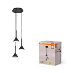 Osram LED Pendelleuchte Decor Fuji 3-flammig PL – Produkt mit Verpackung