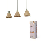 Osram Pendelleuchte Decor Raffia Linear 3-flammig E27 – Produkt mit Verpackung