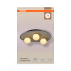 Osram Deckenleuchte Decor Concrete Nest 3-flammig G9 – Verpackung Vorderseite