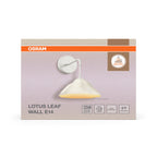 Osram Wandleuchte Decor Lotus Leaf 1-flammig E14 – Verpackung Vorderseite