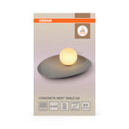 Osram Tischleuchte Decor Concrete Nest 1-flammig G9 – Verpackung Vorderseite