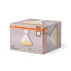 Osram Deckenleuchte Decor Pulp 1-flammig E27 – Verpackung, räumliche Ansicht